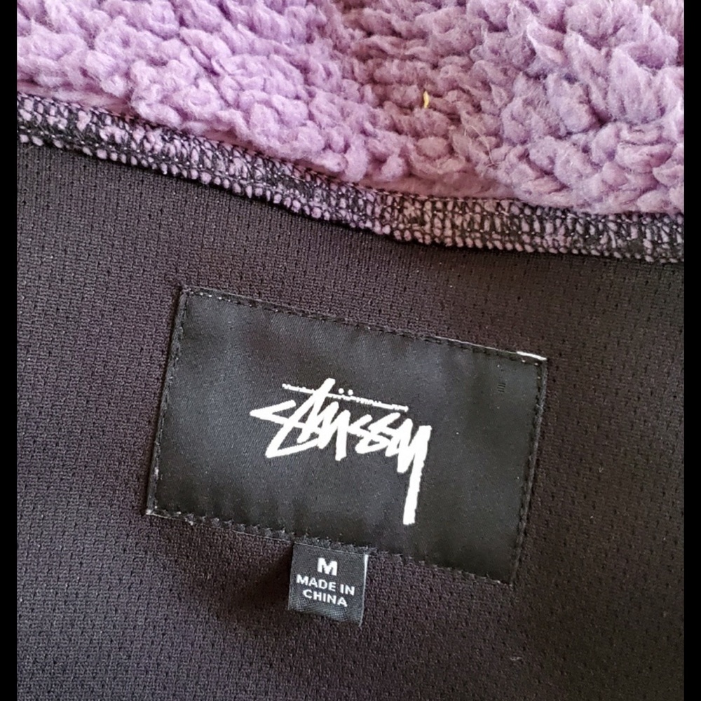 Stussy furry jacket - Picture 2 of 3